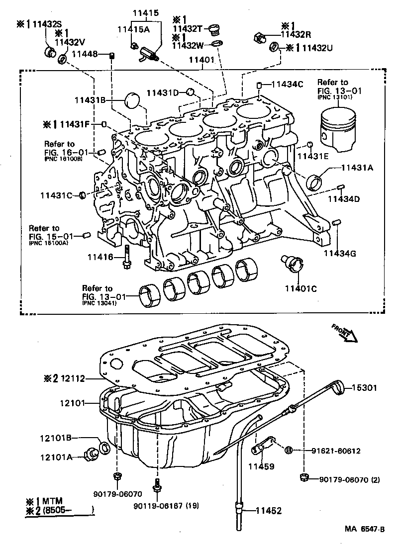  SPRINTER |  CYLINDER BLOCK