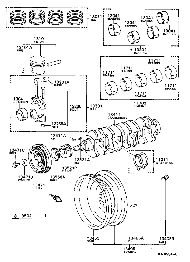  SPRINTER |  CRANKSHAFT PISTON