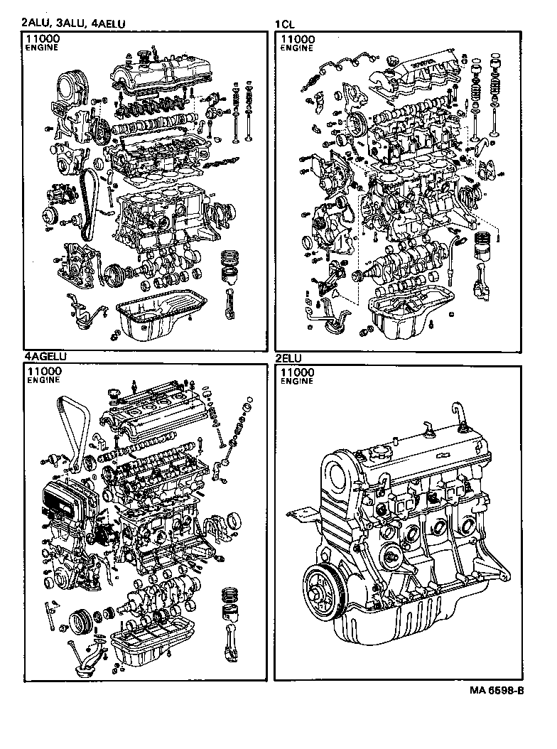  SPRINTER |  PARTIAL ENGINE ASSEMBLY