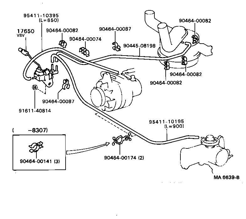  DYNA TOYOACE |  VACUUM PIPING