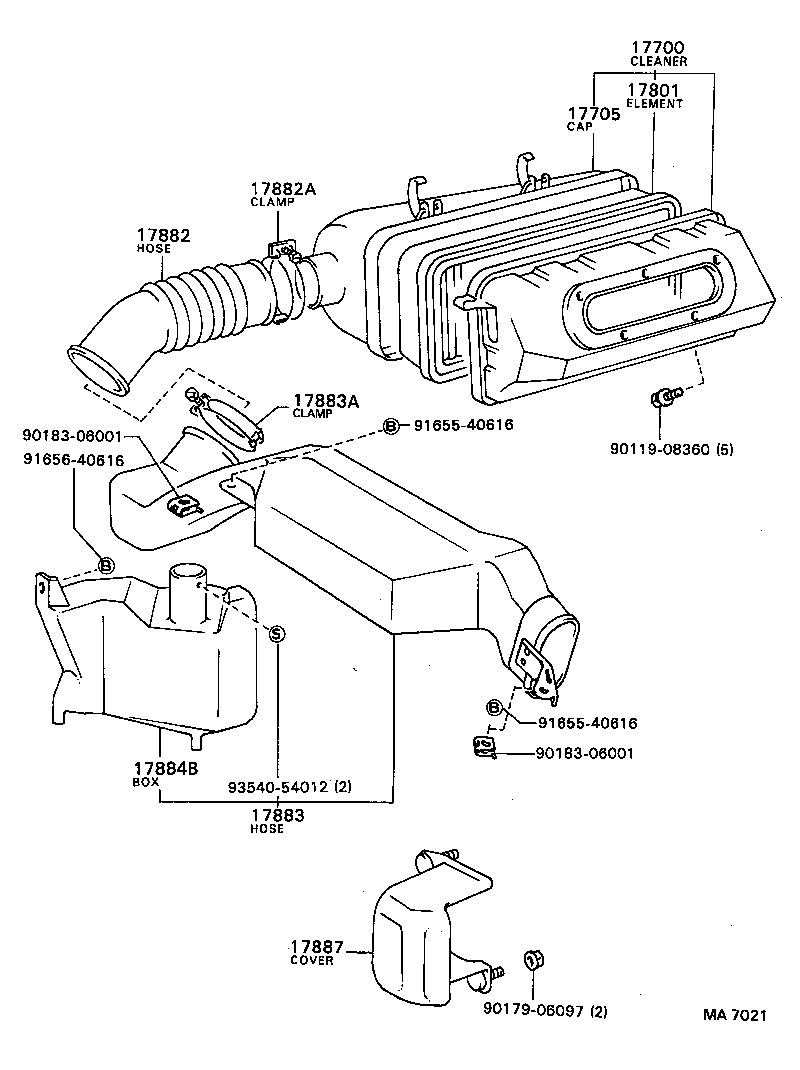  SPRINTER |  AIR CLEANER