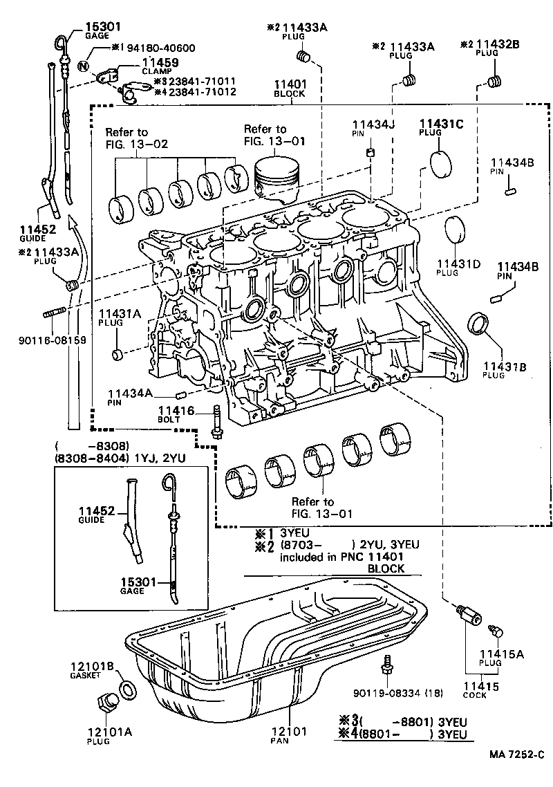  TOWN MASTERACE V WG |  CYLINDER BLOCK