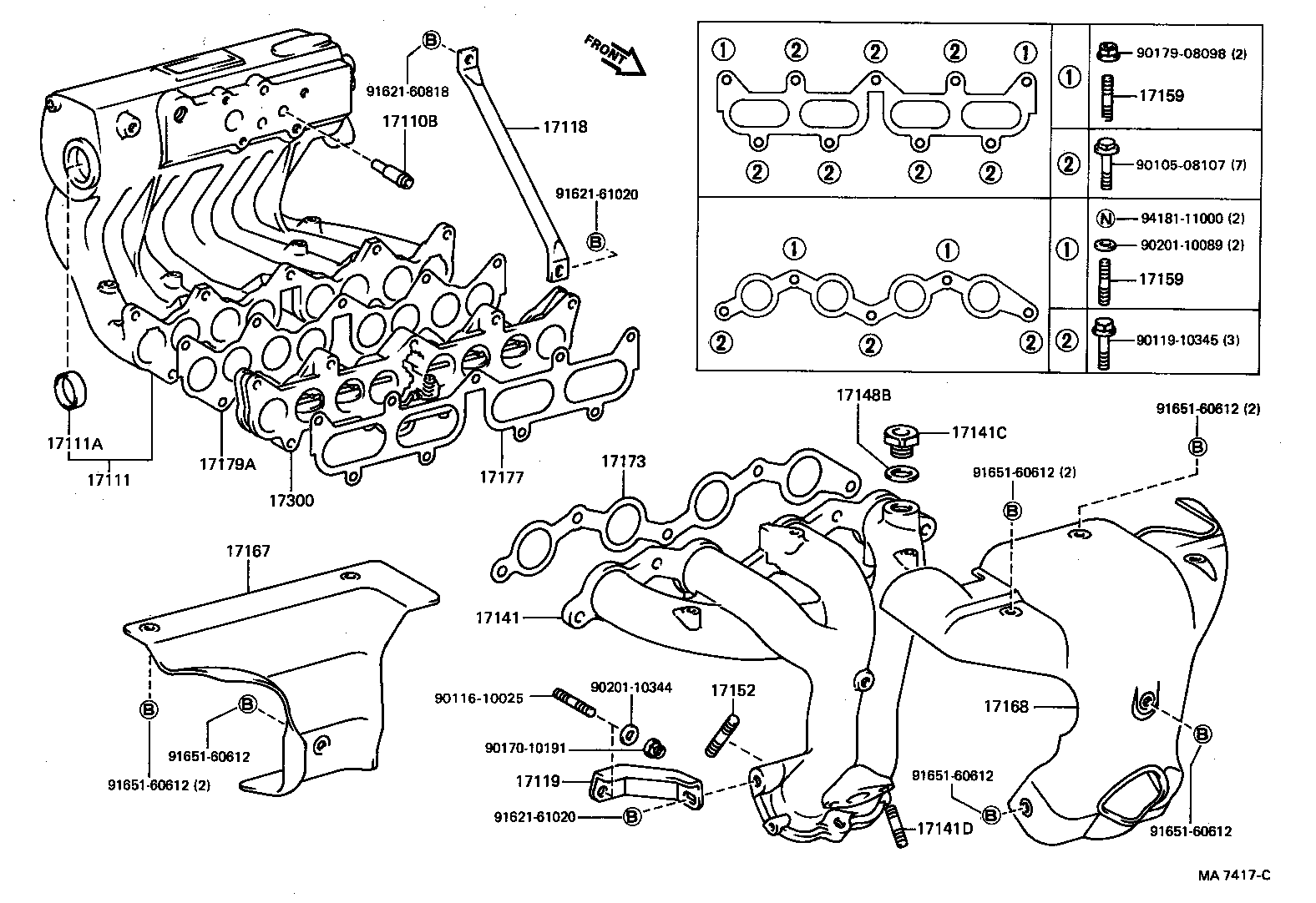  COROLLA |  MANIFOLD