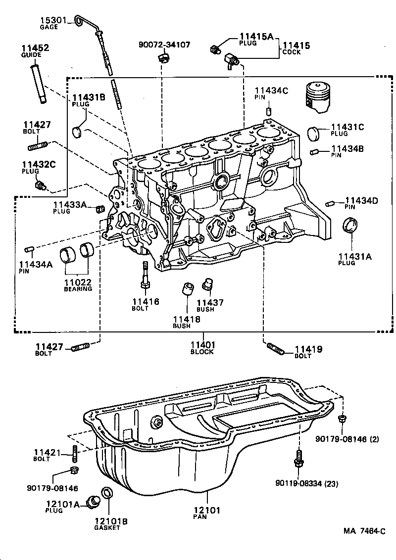  CELICA |  CYLINDER BLOCK