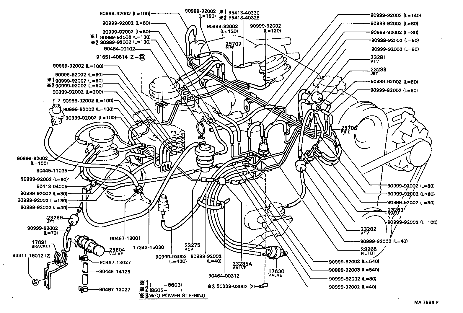  SPRINTER CARIB |  VACUUM PIPING
