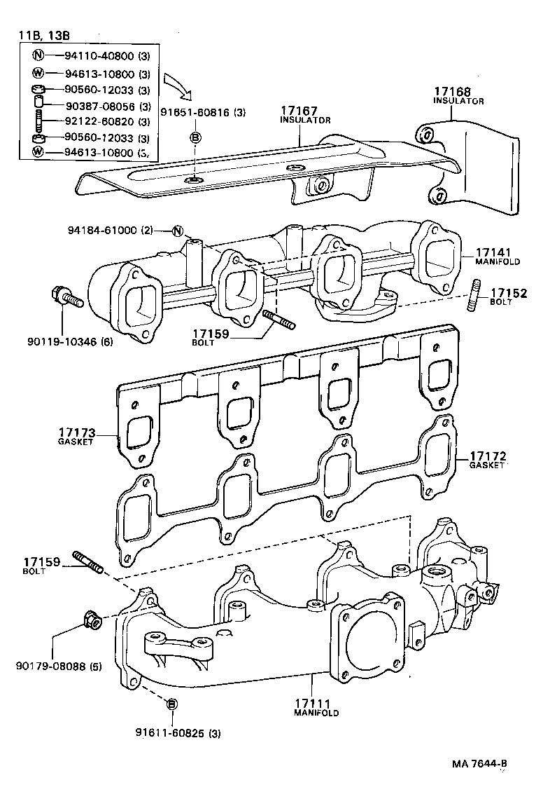  DYNA TOYOACE |  MANIFOLD