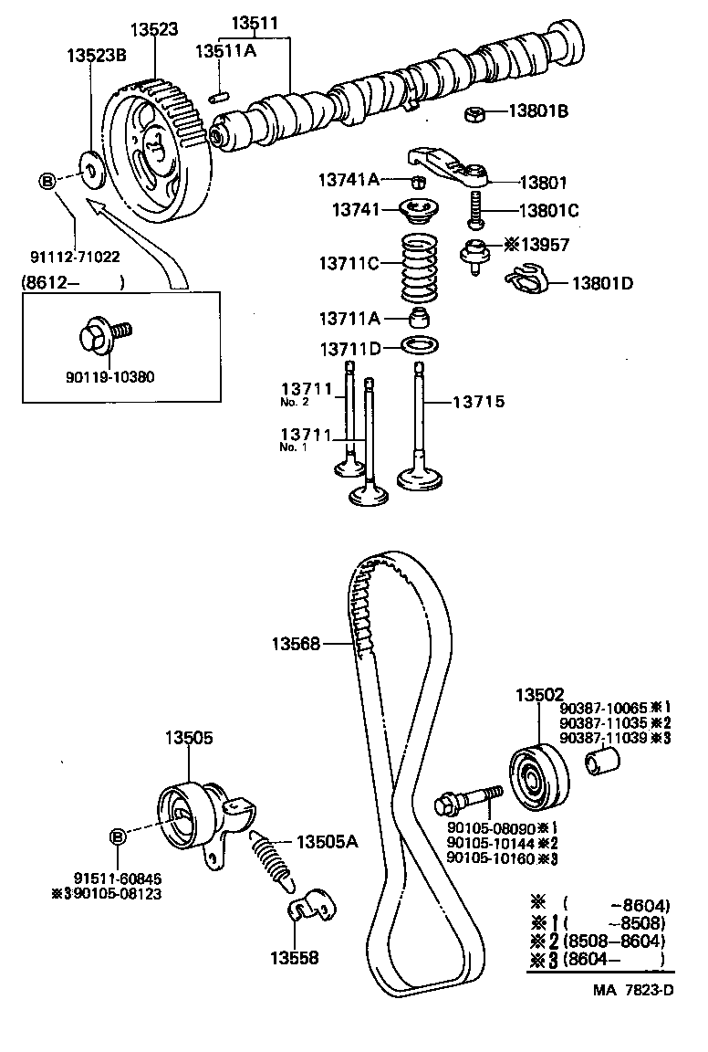  COROLLA |  CAMSHAFT VALVE