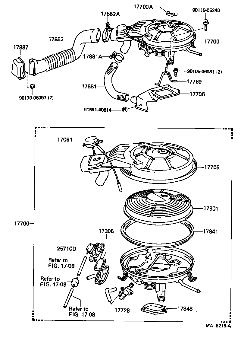  SPRINTER TRUENO |  AIR CLEANER