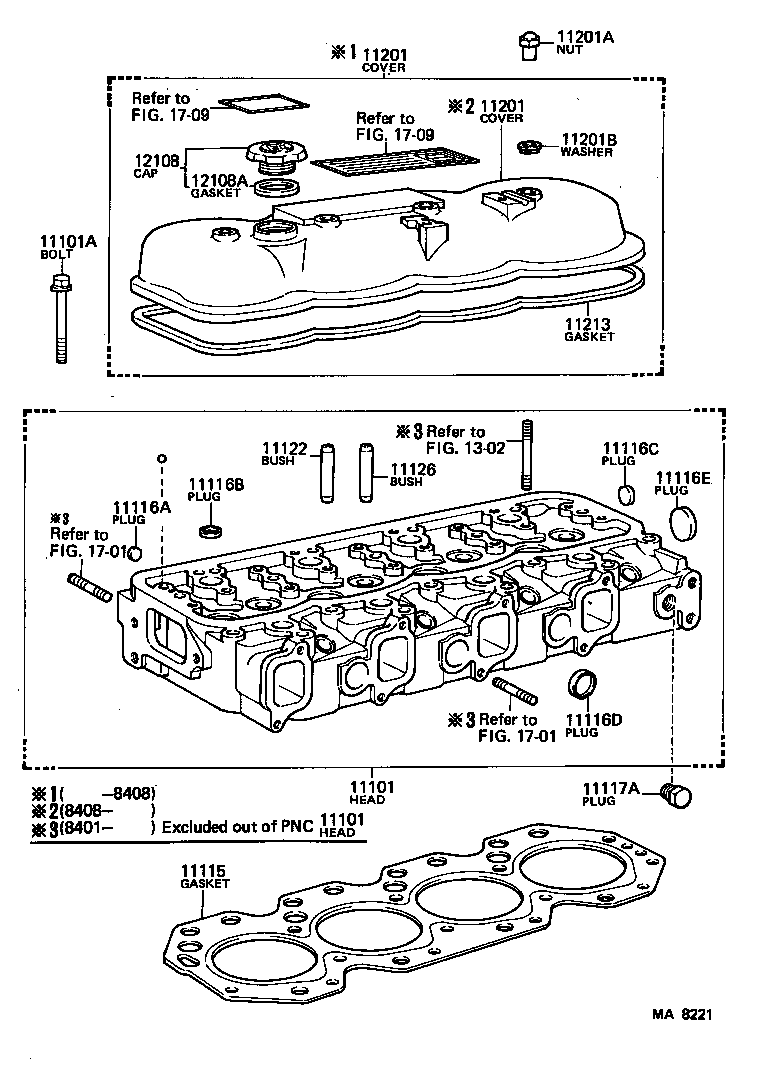  LAND CRUISER S T H T |  CYLINDER HEAD