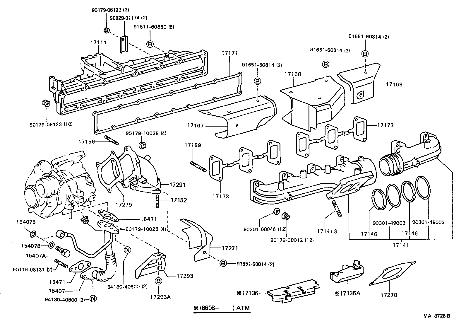  LAND CRUISER VAN |  MANIFOLD