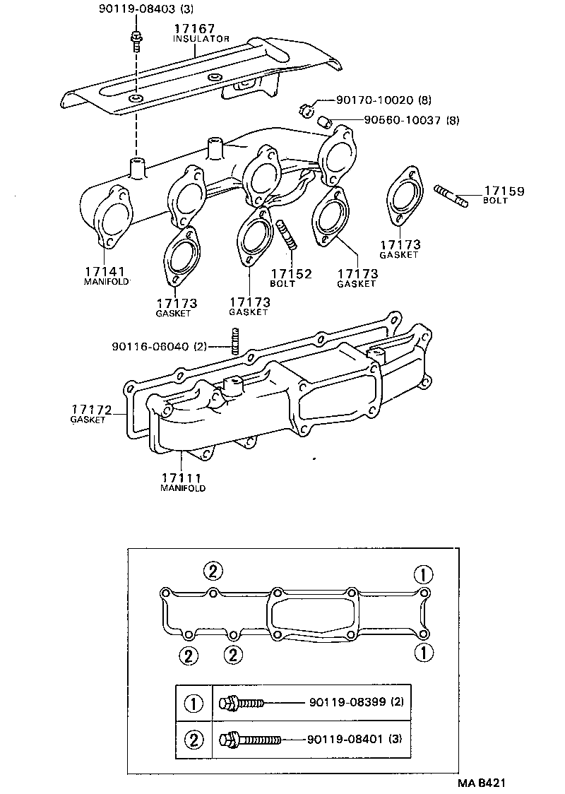  DYNA TOYOACE |  MANIFOLD