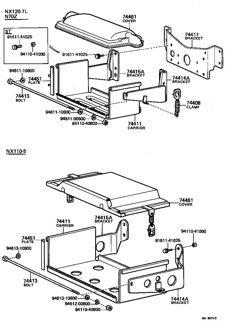  TOYOACE |  BATTERY CARRIER