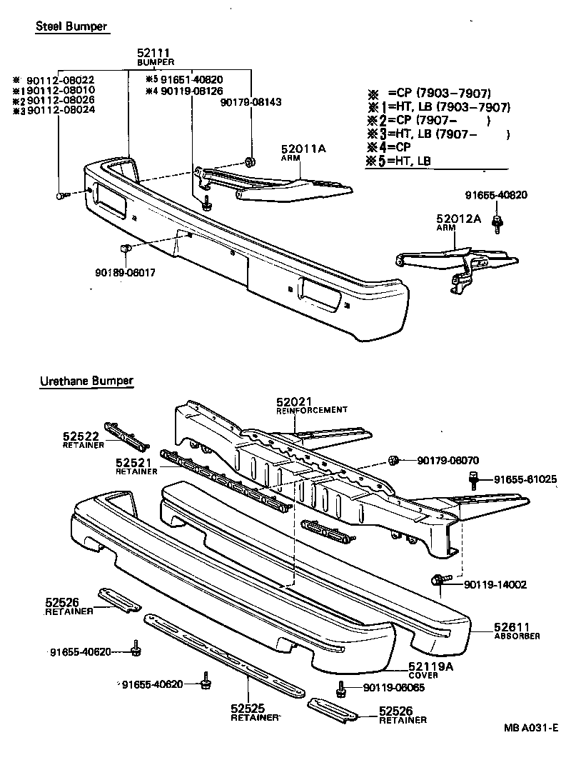  SPRINTER |  FRONT BUMPER BUMPER STAY