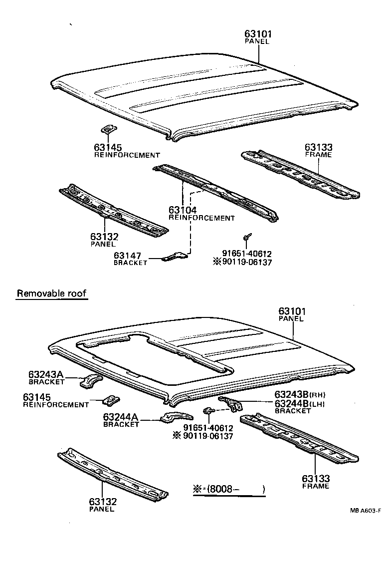  SPRINTER |  ROOF PANEL BACK WINDOW GLASS