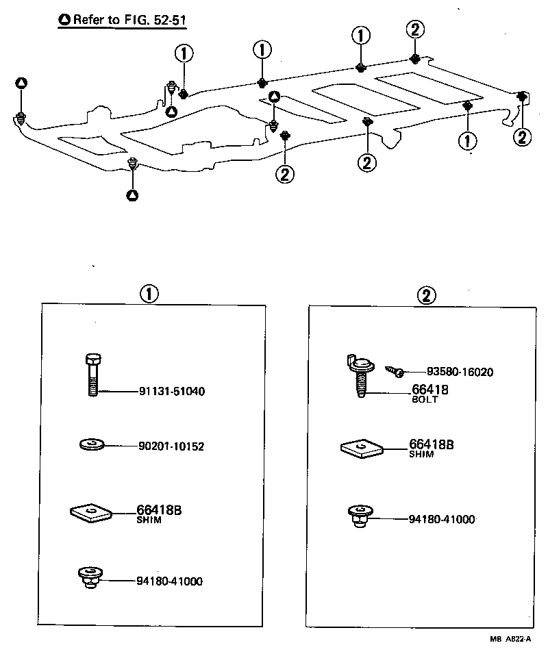  LITE TOWNACE TRUCK |  REAR BODY MOUNTING