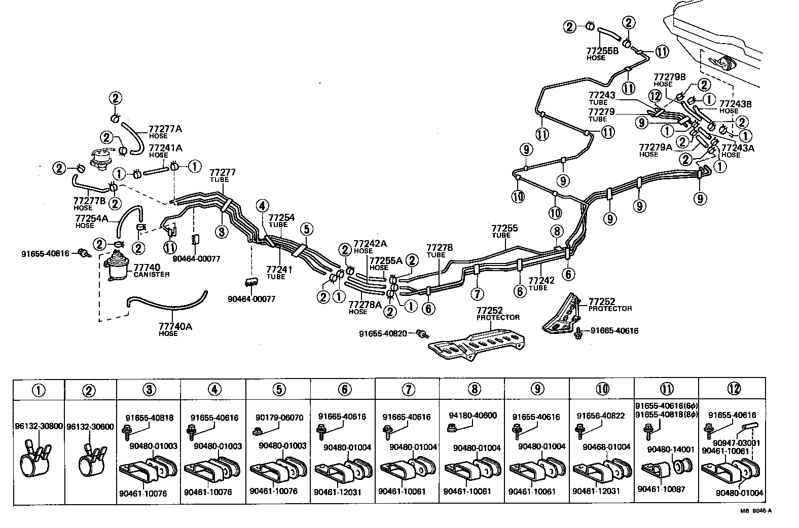  CROWN |  FUEL TANK TUBE