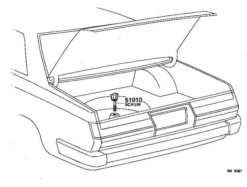  CRESTA |  SPARE WHEEL CARRIER