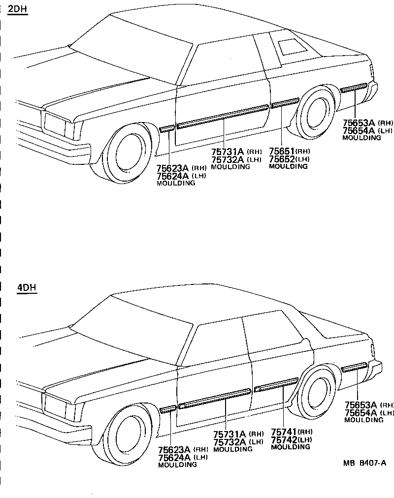  CROWN |  SIDE MOULDING