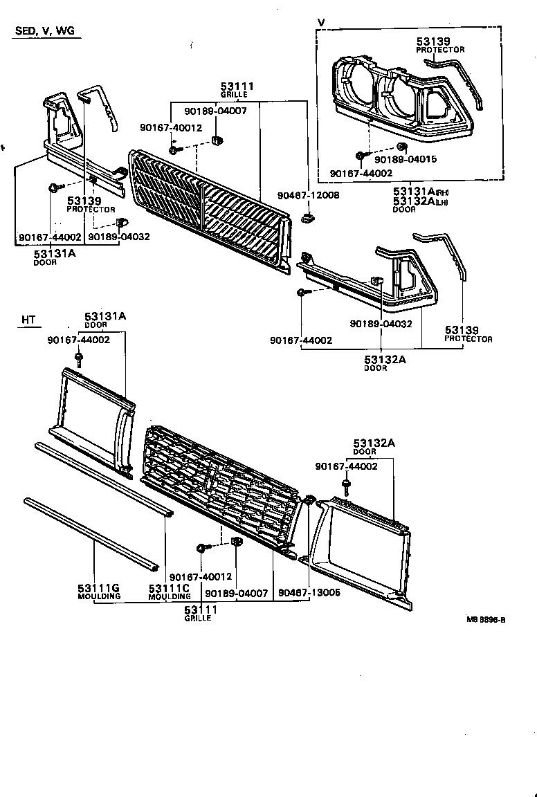  MARK 2 |  RADIATOR GRILLE