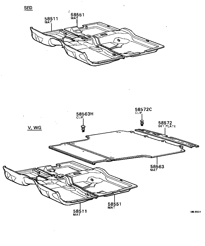  MARK 2 |  FLOOR MAT