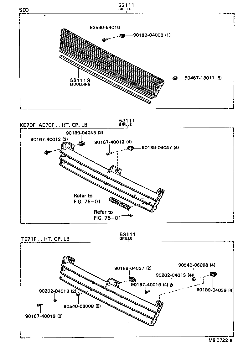  SPRINTER |  RADIATOR GRILLE