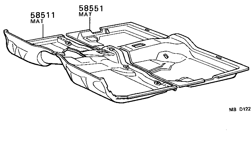  CRESTA |  FLOOR MAT