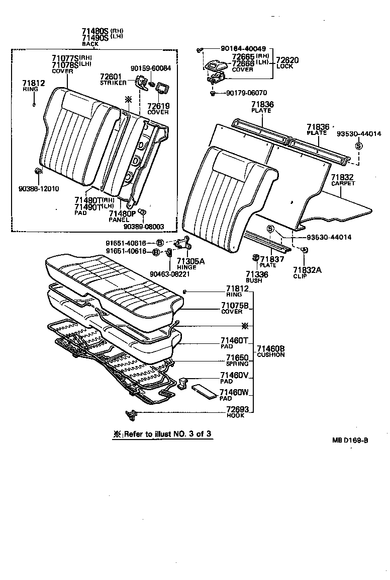 SPRINTER |  REAR SEAT SEAT TRACK