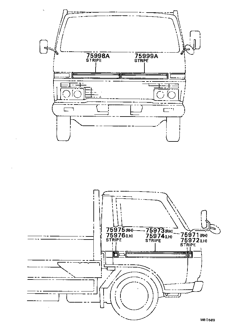  DYNA TOYOACE |  BODY STRIPE