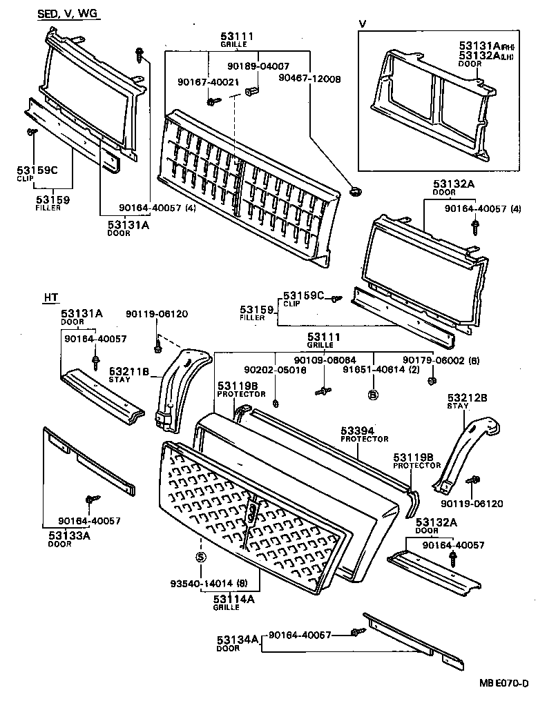  MARK 2 |  RADIATOR GRILLE