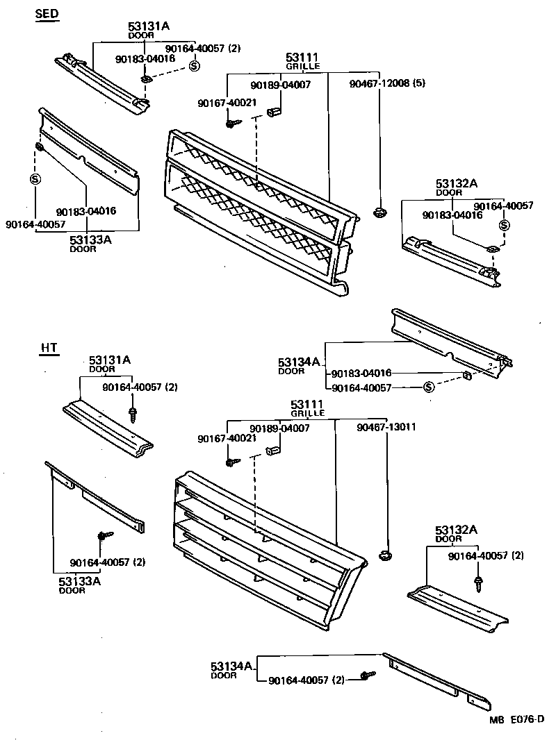  CHASER |  RADIATOR GRILLE