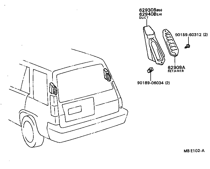  SPRINTER CARIB |  ROOF SIDE VENTILATOR