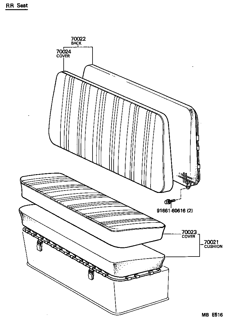  HIACE TRUCK |  SEAT SEAT TRACK