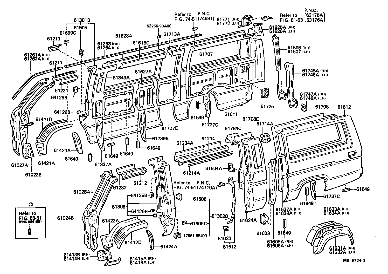  HIACE VAN WAGON |  SIDE MEMBER