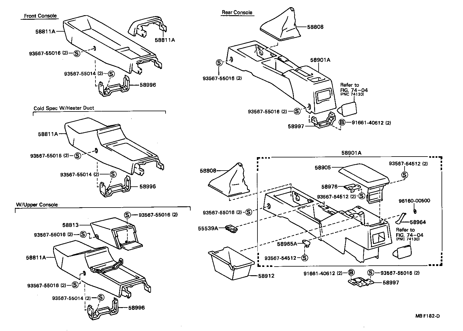  SPRINTER |  CONSOLE BOX BRACKET