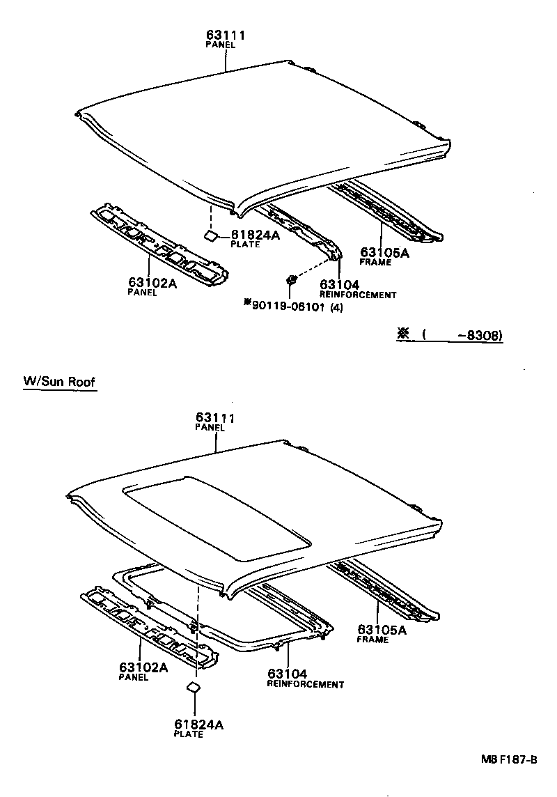  SPRINTER |  ROOF PANEL BACK WINDOW GLASS