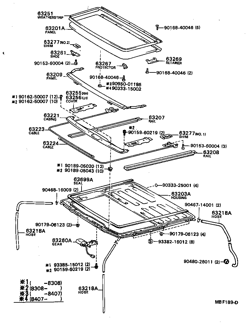  SPRINTER |  ROOF PANEL BACK WINDOW GLASS
