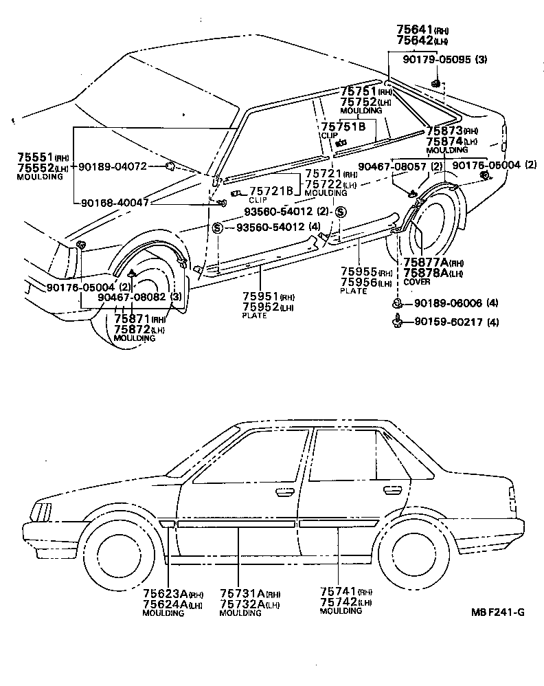  SPRINTER |  SIDE MOULDING