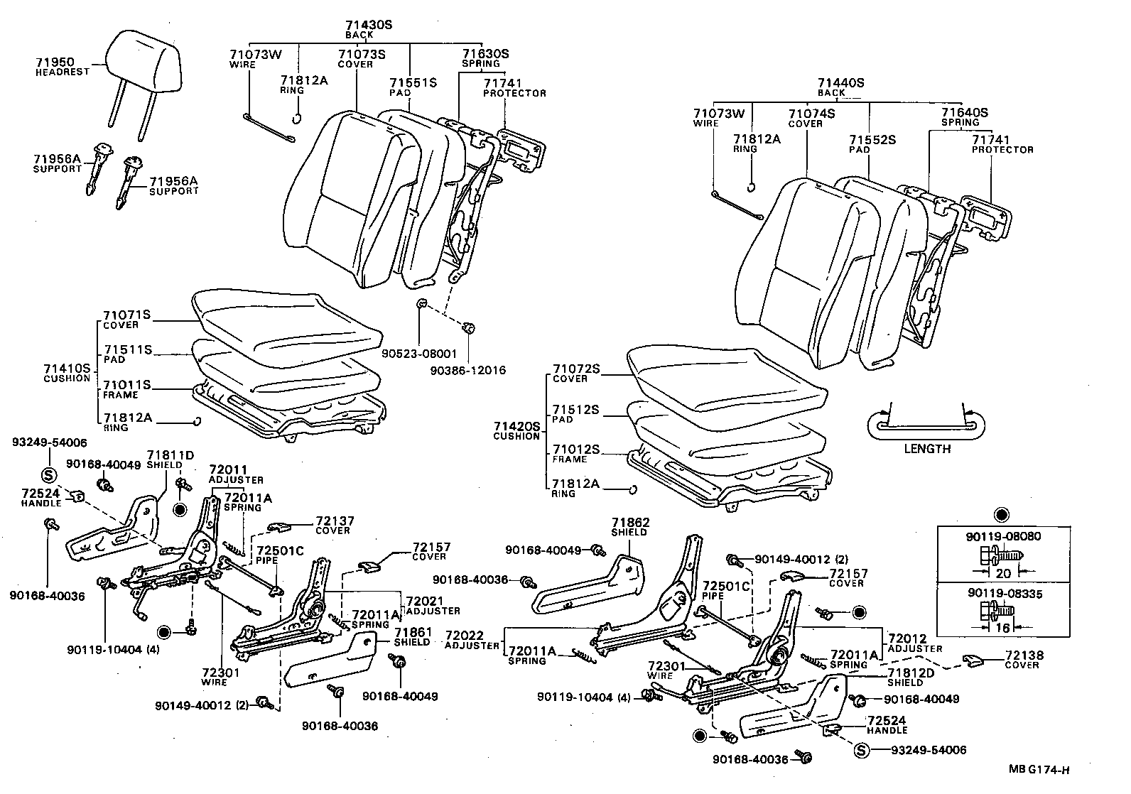  SPRINTER |  FRONT SEAT SEAT TRACK