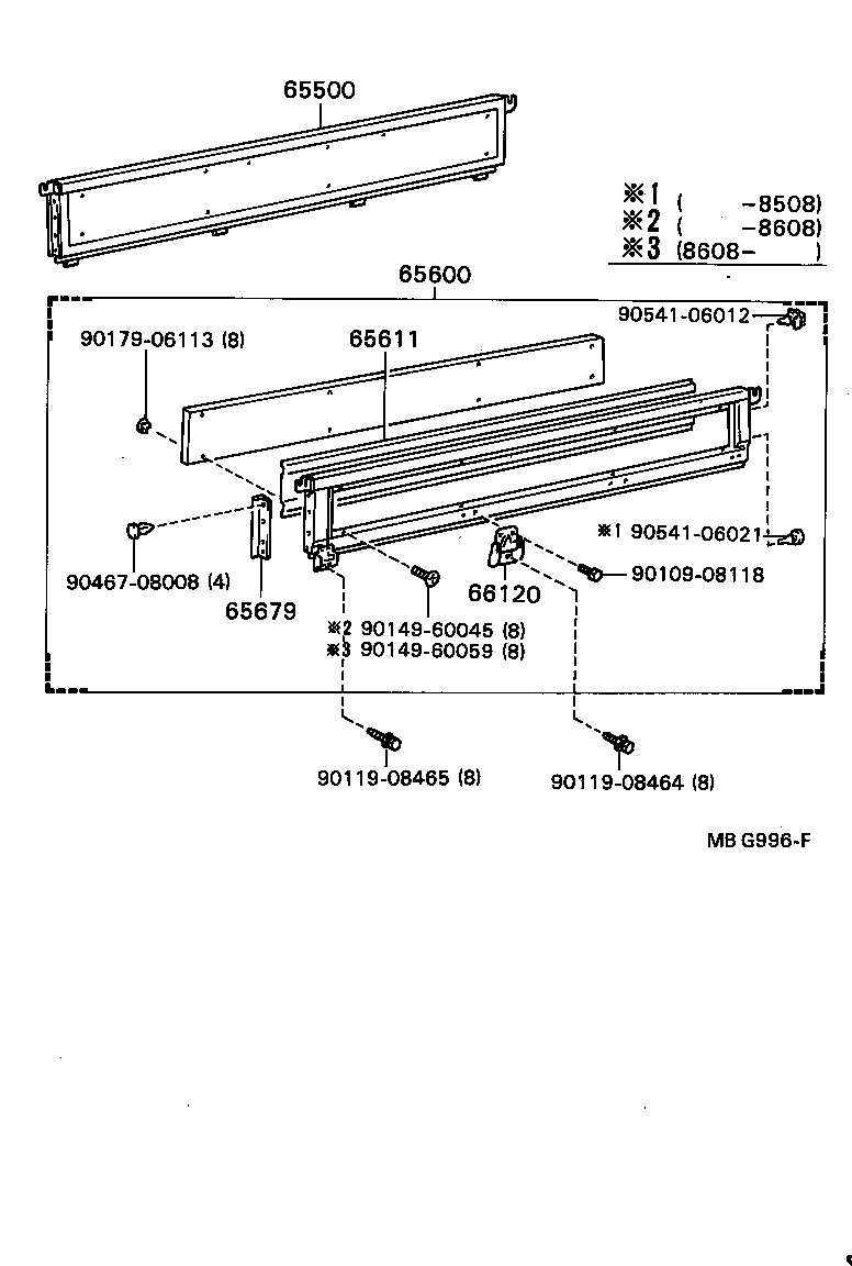  DYNA TOYOACE |  REAR BODY SIDE PANEL