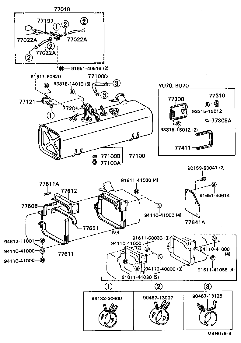  DYNA TOYOACE |  FUEL TANK TUBE