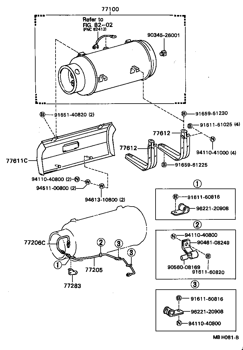  DYNA TOYOACE |  FUEL TANK TUBE