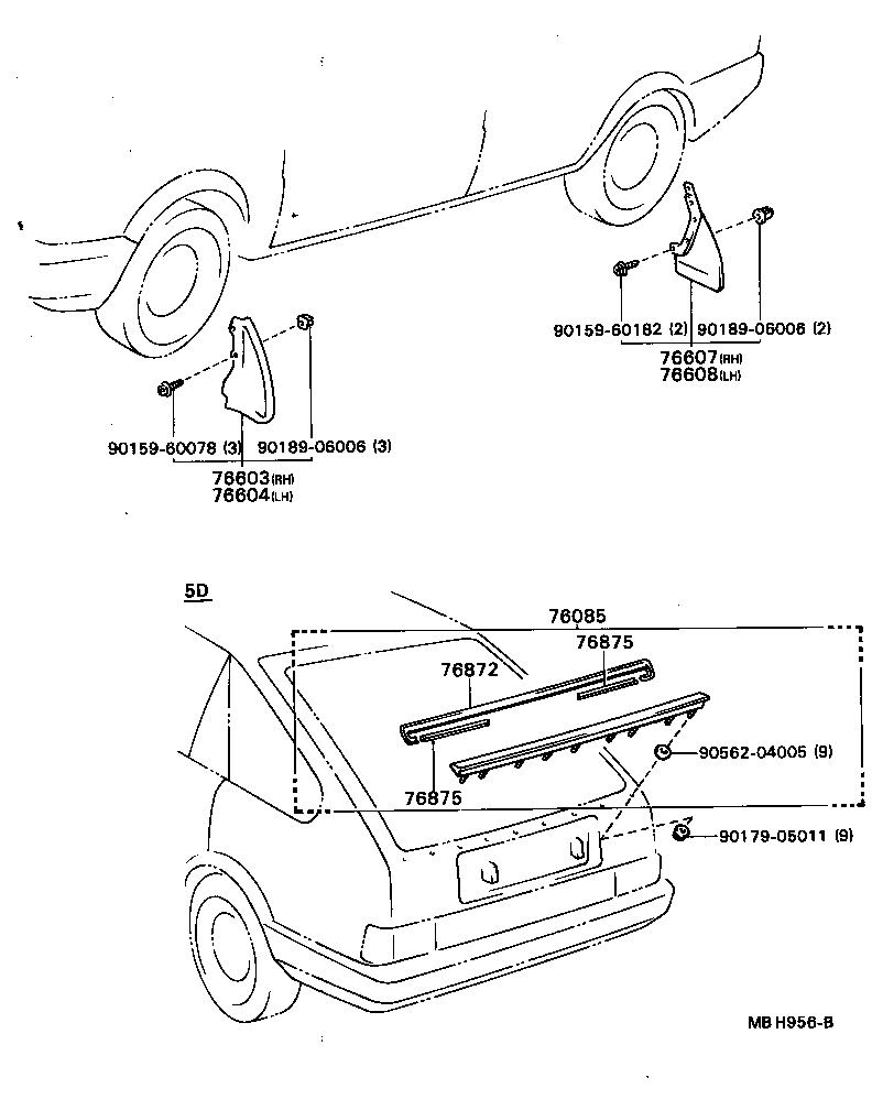  SPRINTER |  MUDGUARD SPOILER
