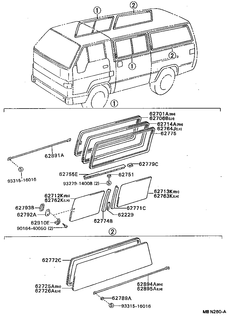  DYNA TOYOACE |  SIDE WINDOW
