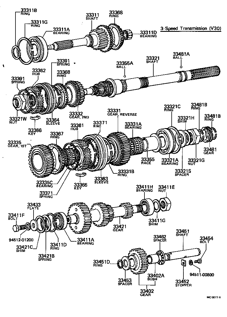  CENTURY |  TRANSMISSION GEAR MTM