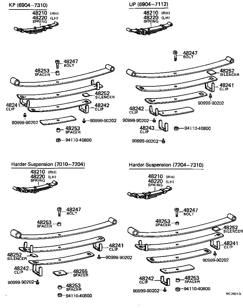  PUBLICA |  REAR SPRING SHOCK ABSORBER