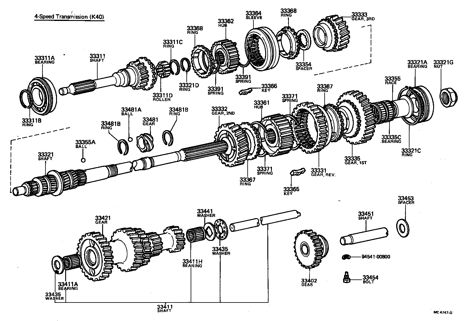  SPRINTER |  TRANSMISSION GEAR MTM