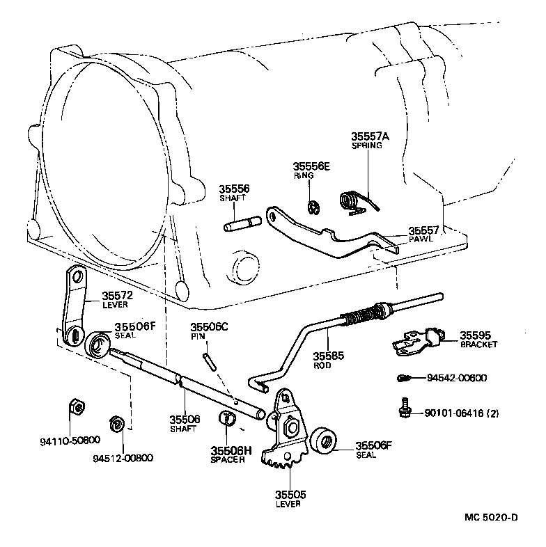  SPRINTER |  THROTTLE LINK VALVE LEVER ATM