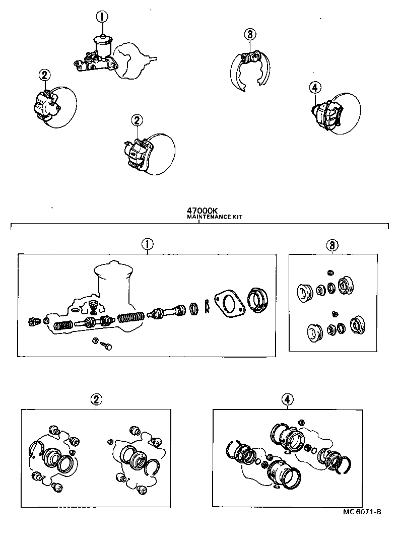  SPRINTER |  BRAKE MAINTENANCE KIT