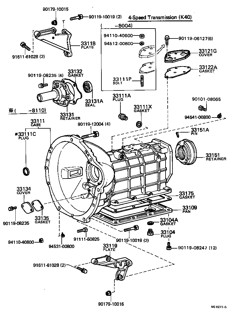  SPRINTER |  CLUTCH HOUSING TRANSMISSION CASE MTM