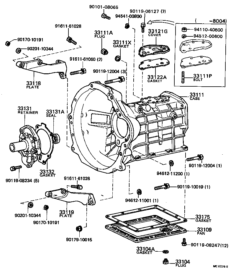  SPRINTER |  CLUTCH HOUSING TRANSMISSION CASE MTM